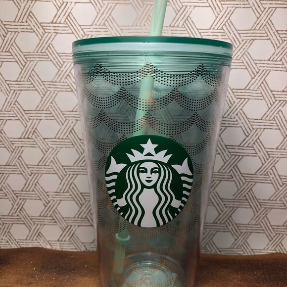🧜🏻♀️ 16 oz Starbucks Mermaid Cold Cup - Picture 1 of 2
